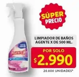Ara Limpiador de baños agentex oferta