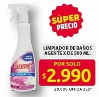 Ara Limpiador de baños agentex oferta