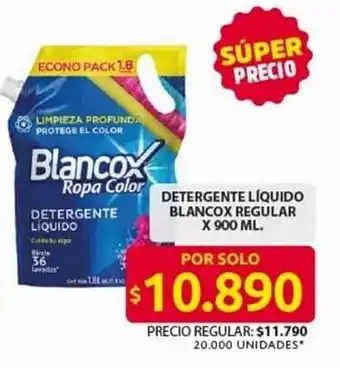 Ara Detergente liquido blancox regular oferta
