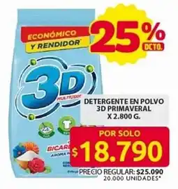 Ara Detergente en polvo 3d primaveral oferta