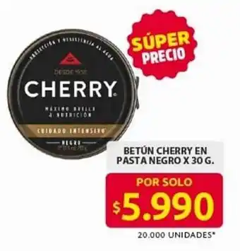Ara Betun cherry en pasta negro oferta