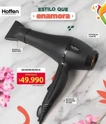 Ara Hoffen secador de pelo oferta