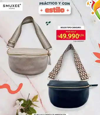 Ara Smuxee bolso tipo canguro oferta