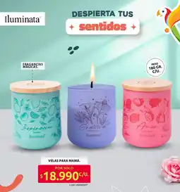 Ara Iluminata velas para mamá oferta