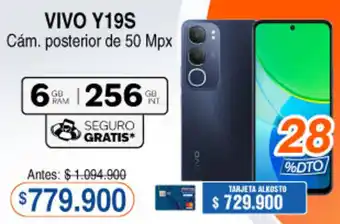Alkosto Vivo Y19S Cám. posterior de 50 Mpx oferta