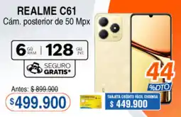 Alkosto Realme C61 Cám posterior de 50 Mpx oferta