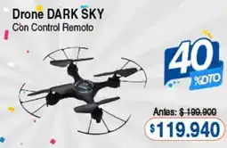 Alkosto Drone dark sky con control remoto oferta
