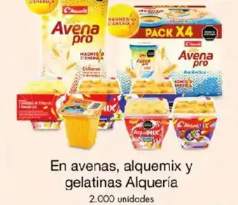 Metro En avenas, alquemix y gelatinas Alquería oferta