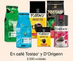 Metro En café Tostao' y D'Origenn oferta