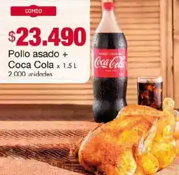Metro Pollo asado + Coca Cola oferta