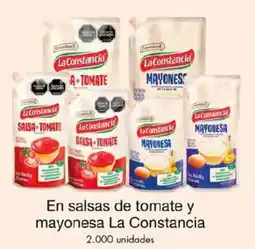 Metro En salsas de tomate y mayonesa La Constancia oferta
