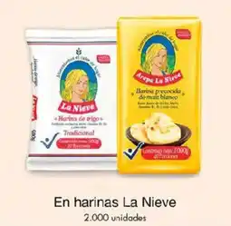 Metro En harinas La Nieve oferta