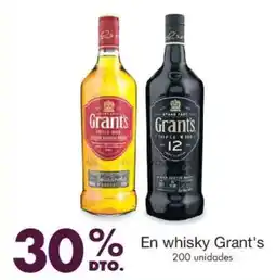 Metro En whisky Grant's oferta