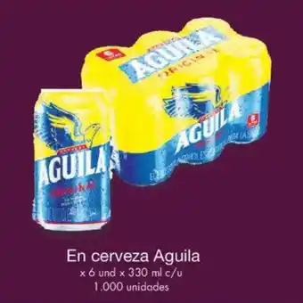 Metro En cerveza Aguila oferta