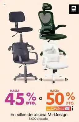 Metro En sillas de oficina M+Design oferta