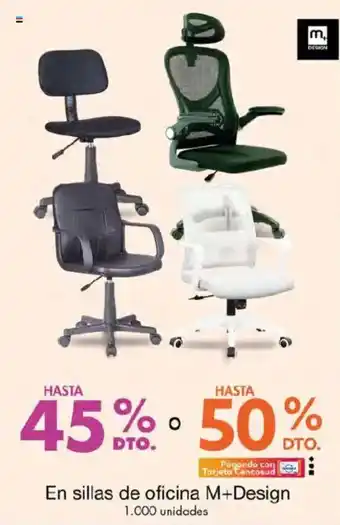 Metro En sillas de oficina M+Design oferta