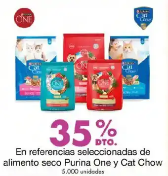 Metro En referencias seleccionadas de alimento seco Purina One y Cat Chow oferta