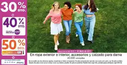 Metro En ropa exterior e interior, accesorios y calzado para dama oferta
