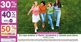Metro En ropa exterior e interior, accesorios y calzado para dama oferta