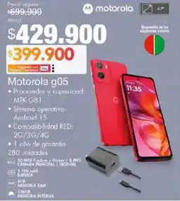 Metro Motorola g05 oferta