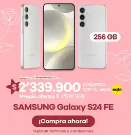 Éxito SAMSUNG Galaxy S24 FE oferta