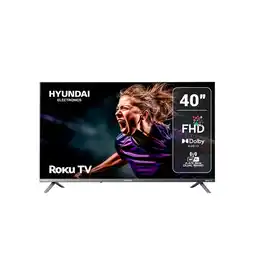 Alkomprar TV HYUNDAI 40 Pulgadas 101,6cm HYLED4027RiM FHD LED Smart TV Roku oferta