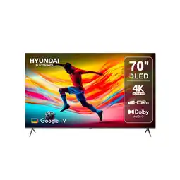 Alkomprar TV HYUNDAI 70 Pulgadas 177,8cm HYLED7007QG 4K-UHD QLED Smart TV Google oferta