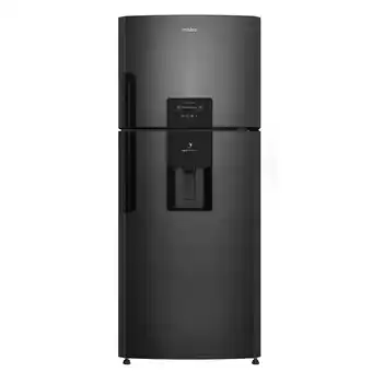 Alkomprar Nevera MABE No Frost Congelador Superior 394 Litros RMP415ZCC Black Steel oferta