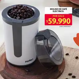 Ara Hoffen molino de café eléctrico oferta