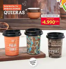 Ara Vaso multiuso con tapa oferta