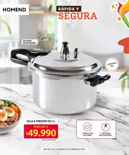 Ara Homend olla a presión oferta