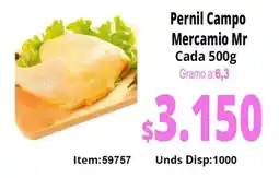 MercaTodo Pernil Campo Mercamio Mr oferta
