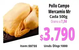 MercaTodo Pollo Campo Mercamio Mr oferta