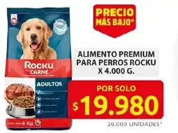 Ara Alimento premium para perros rocku oferta
