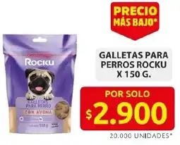 Ara Galletas para perros rocku oferta