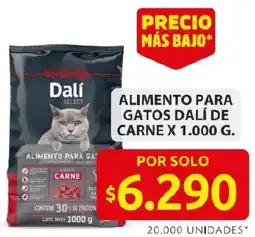Ara Alimento para gatos dalí de carne oferta