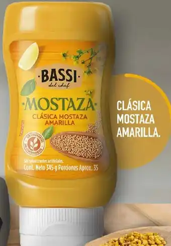 Ara Mostaza bassi del chef oferta