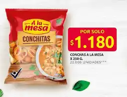 Ara Conchas a la mesa oferta