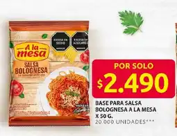 Ara Base para salsa bolognesa a la mesa oferta