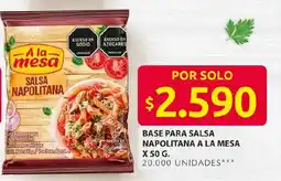 Ara Base para salsa napolitana a la mesa oferta