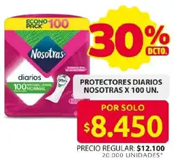 Ara Protectores diarios nosotras oferta