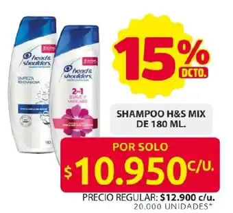 Ara Shampoo h&s mix oferta