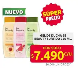Ara Gel de ducha be beauty surtido oferta