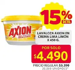 Ara Lavaloza axion en crema lima limón oferta