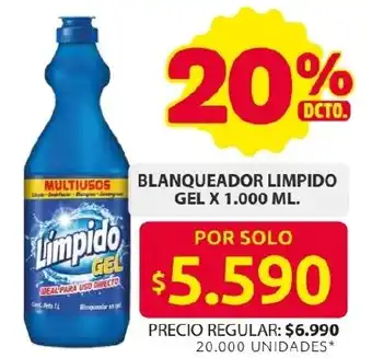 Ara Blanqueador limpido gel oferta