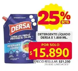 Ara Detergente líquido dersa oferta