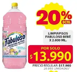 Ara Limpiapisos fabuloso bebé oferta
