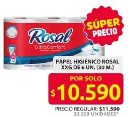 Ara Papel higiénico rosal xxg oferta