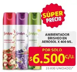 Ara Ambientador brisheo en aerosol oferta