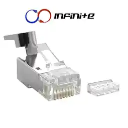 Falabella Conector Rj45 Categoría 6a Metálico x2 Und oferta
